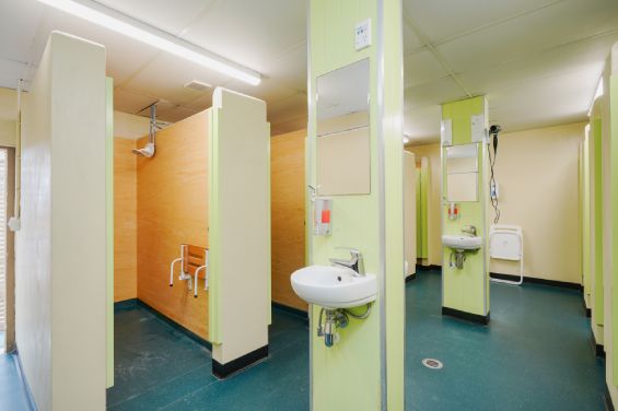 Camp bathrooms