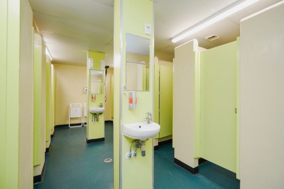 Camp bathrooms